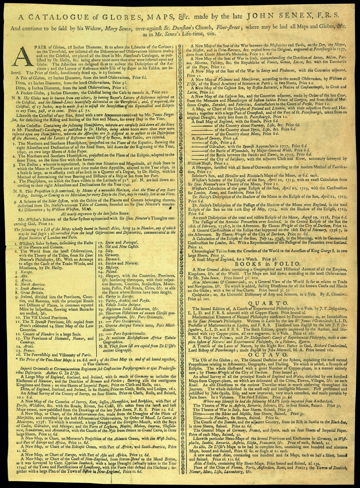 SENEX, John and Mary [English Atlas]