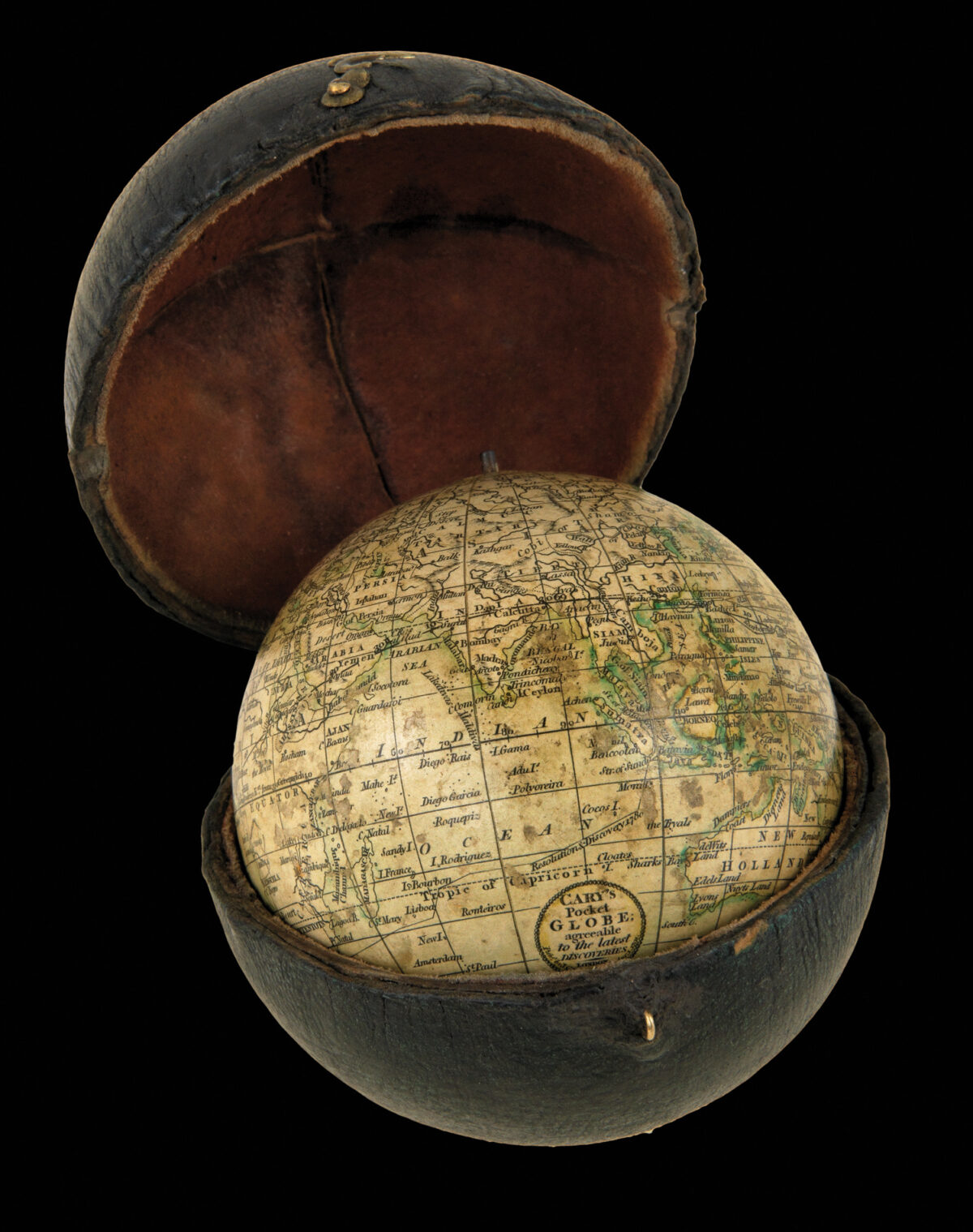 CARY, John [Pocket globe] Cary's Pocket Globe agreeable to the latest discoveries...