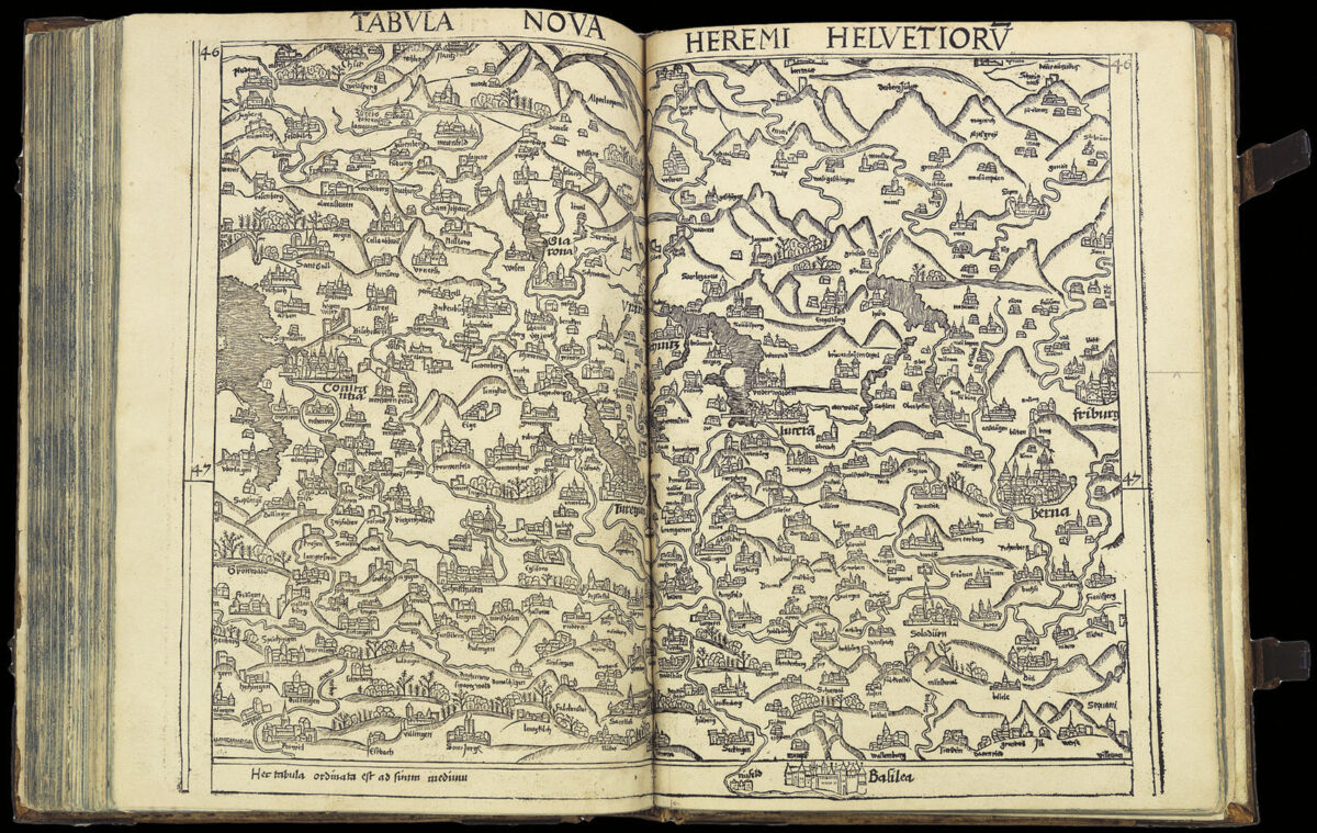 PTOLEMAEUS, Claudius; and Martin WALDSEEMULLER Geographiae opus novissima traductione a Grecorum archetypis castigatissime pressum.