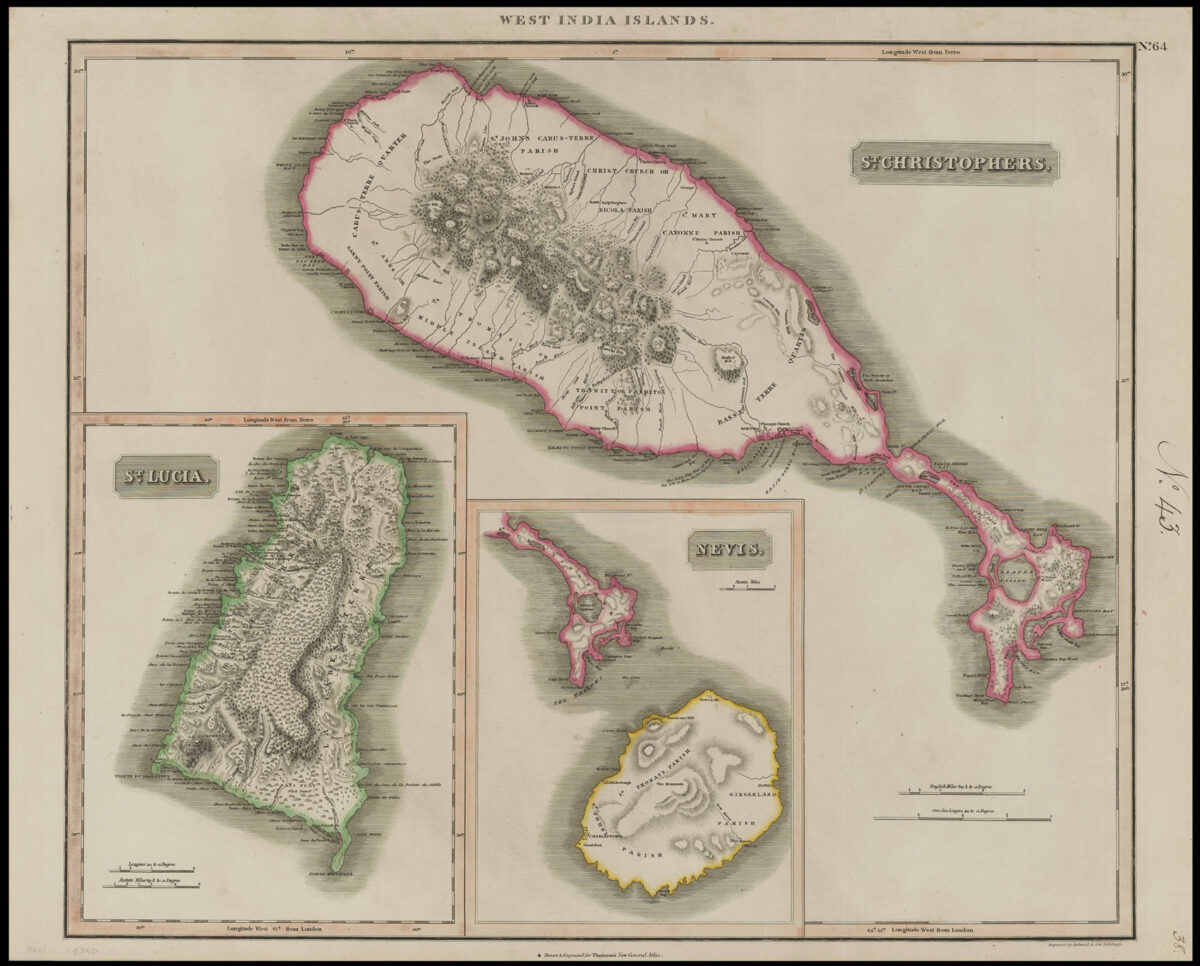 THOMSON, John St Christophers... [and] St Lucia... [and] Nevis.