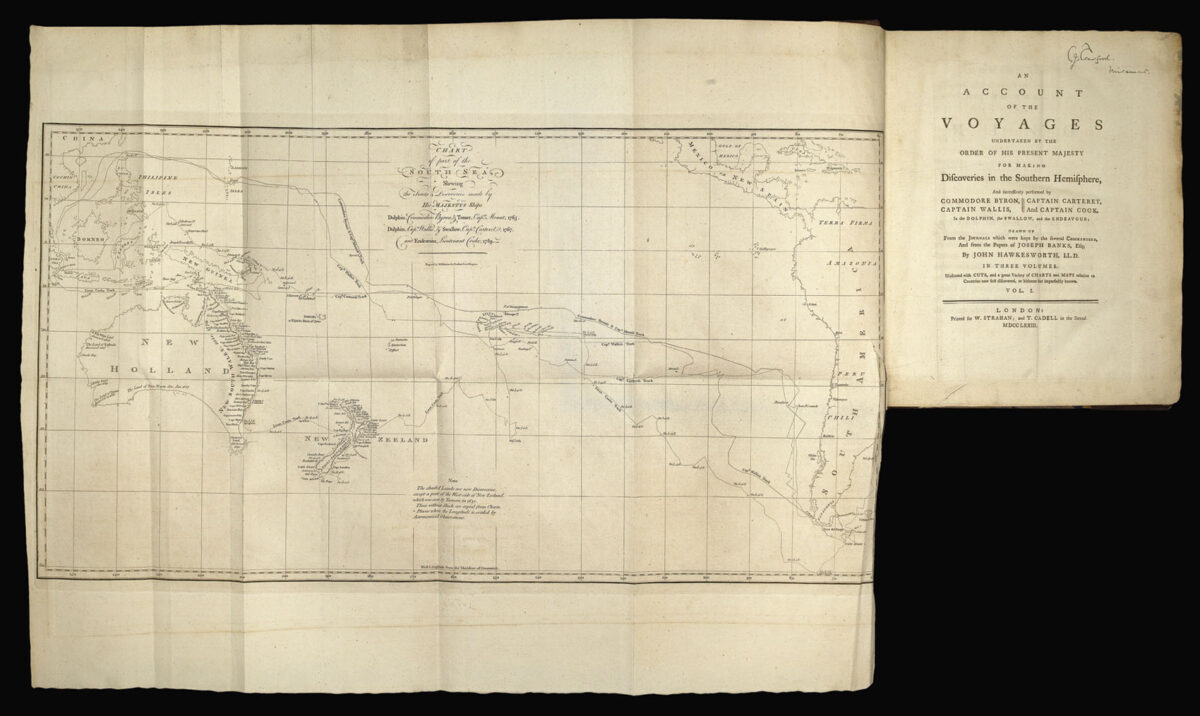 COOK, Captain James R.N., F.R.S. [Complete Set of the Official Accounts of His Three Voyages Round the World].