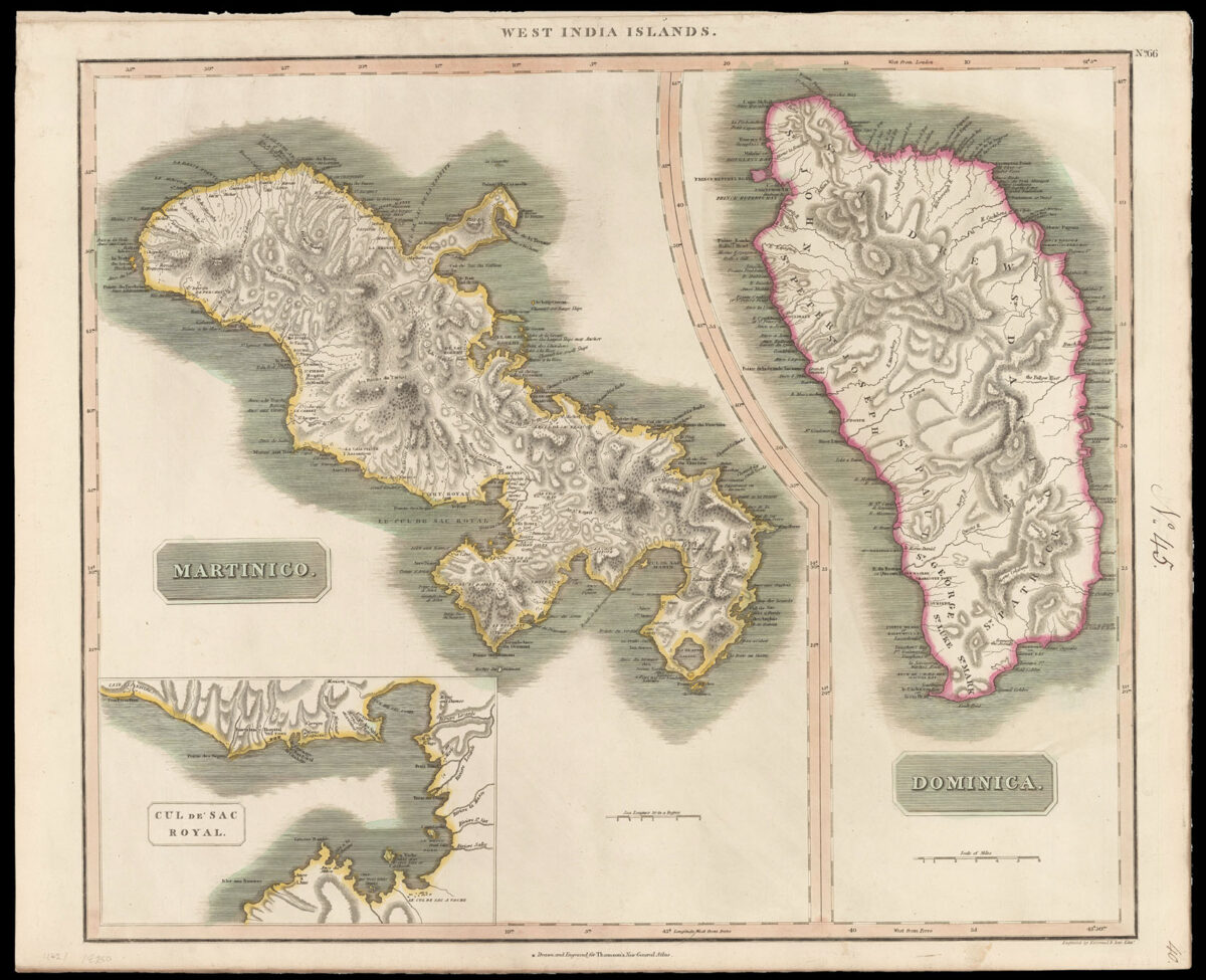 THOMSON, John Martinico... [and] Dominica... [and] Cul de' Sac Royal.