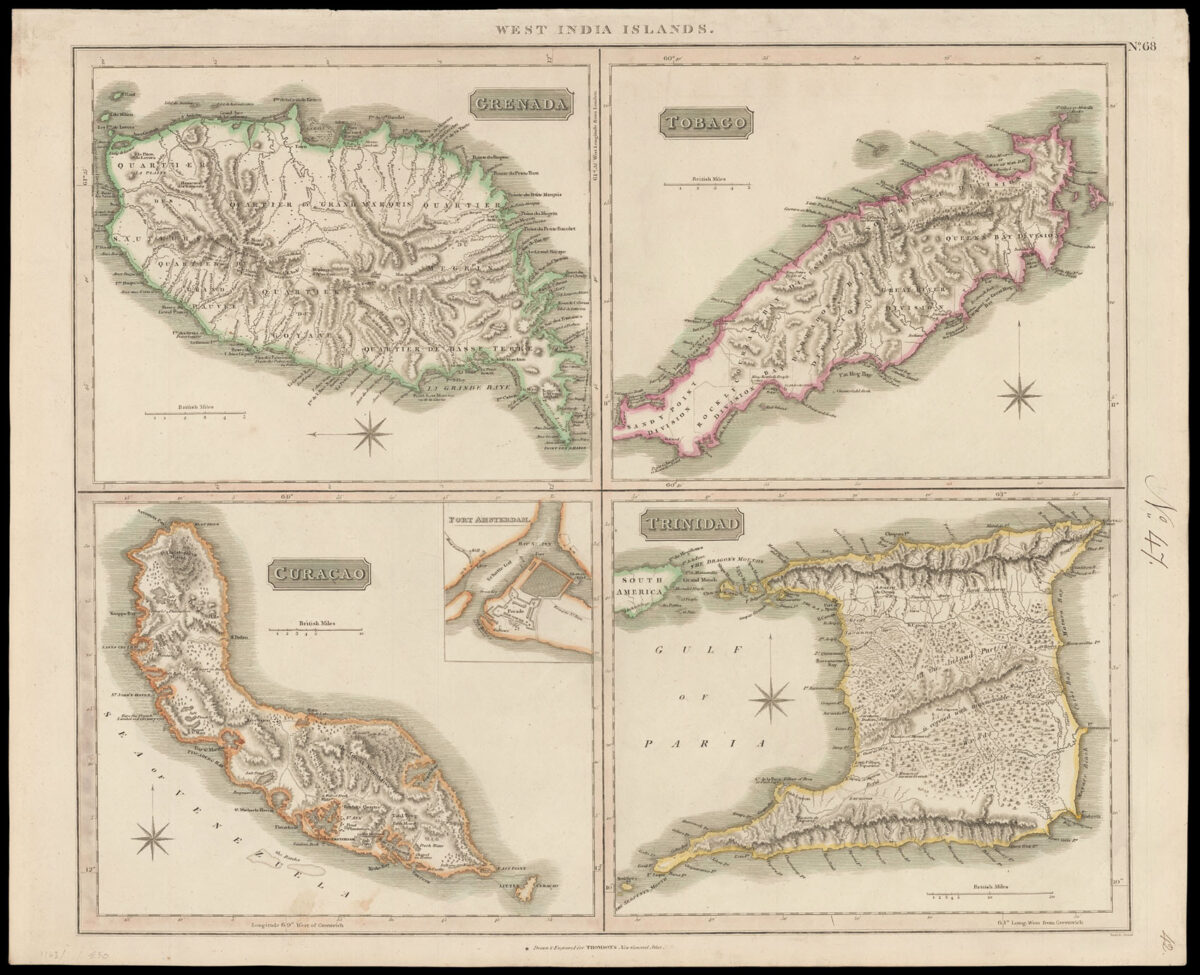 THOMSON, John Grenada... [and] Tobago... [and] Curaçao... [and] Trinidad.