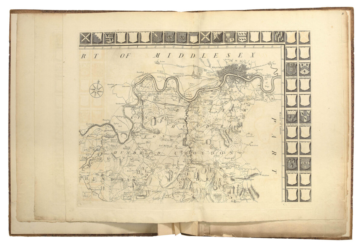 SENEX, John A New Map of the County of Surrey