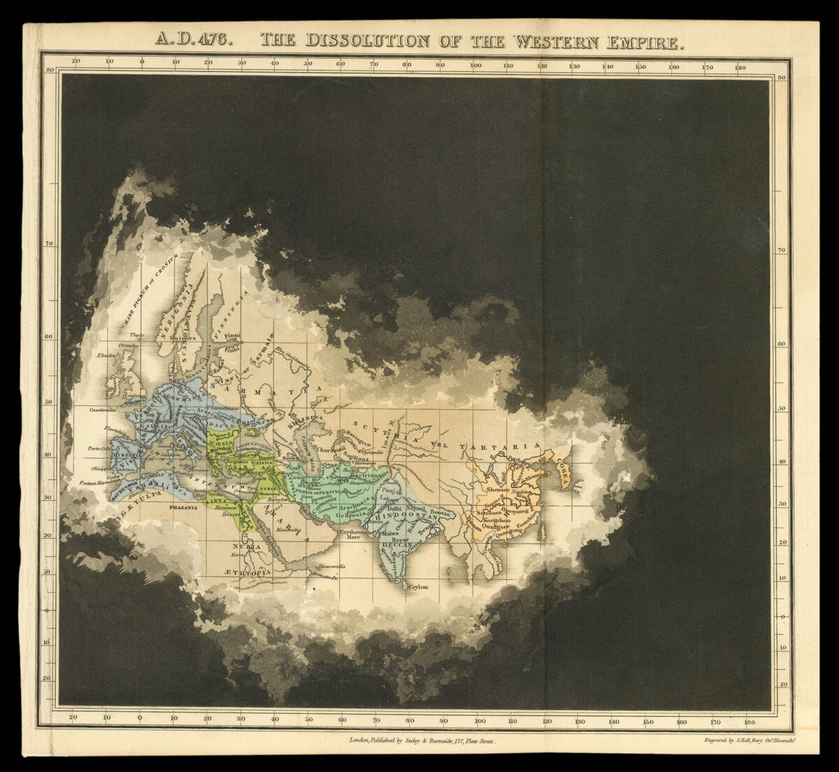 QUIN, Edward An historical atlas: in a series of maps of the world known at different periods..