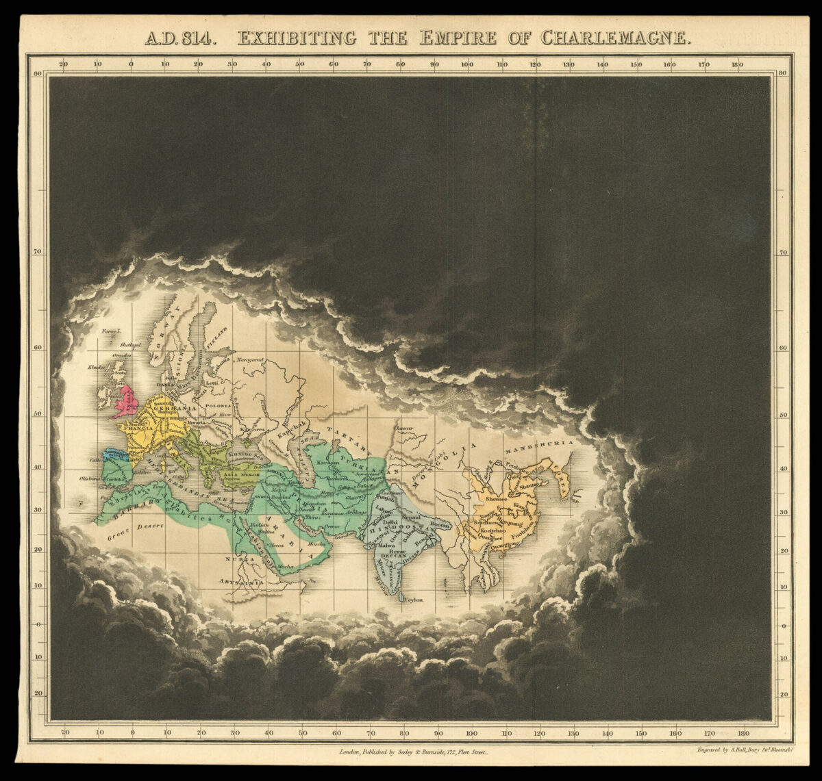 QUIN, Edward An historical atlas: in a series of maps of the world known at different periods..