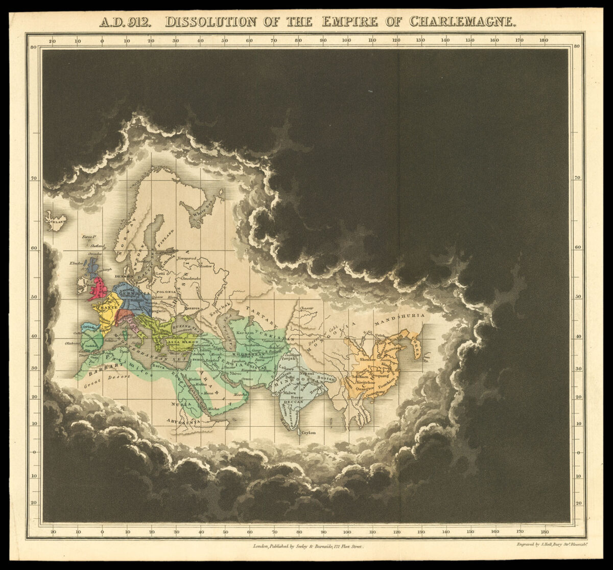 QUIN, Edward An historical atlas: in a series of maps of the world known at different periods..
