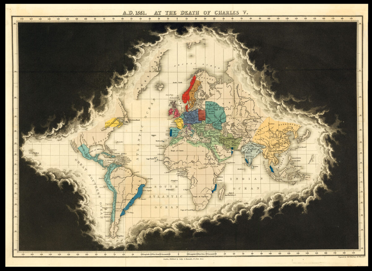 QUIN, Edward An historical atlas: in a series of maps of the world known at different periods..