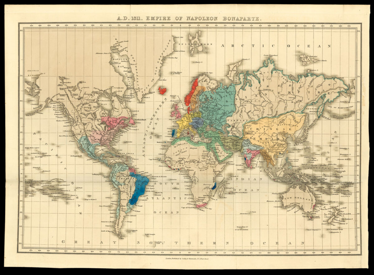 QUIN, Edward An historical atlas: in a series of maps of the world known at different periods..
