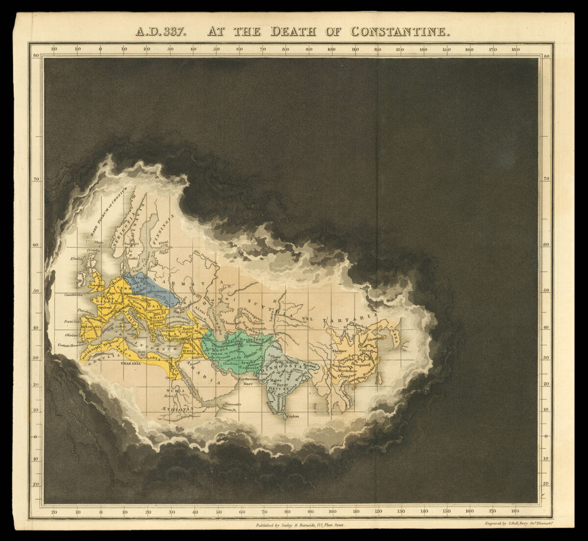 QUIN, Edward An historical atlas: in a series of maps of the world known at different periods..