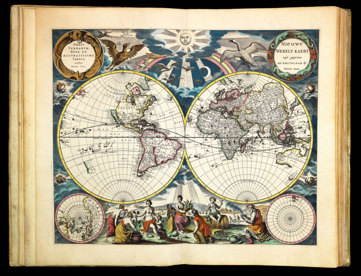 GOOS, Pieter De Zee-Atlas Ofte Water-World Water