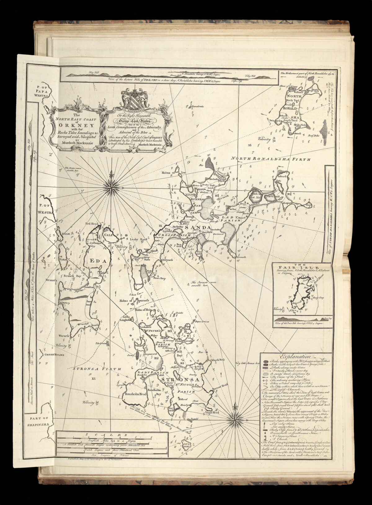 ADAIR, John, MACKENZIE, Murdoch and MORRIS, Lewis [Composite Atlas].