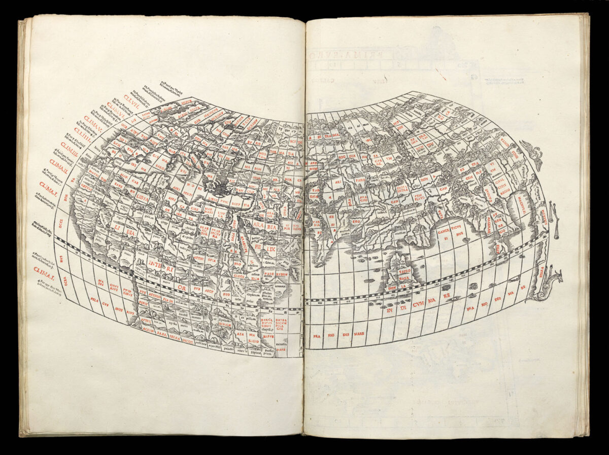 PTOLEMAEUS, Claudius and Bernardus SYLVANUS Liber geographiae