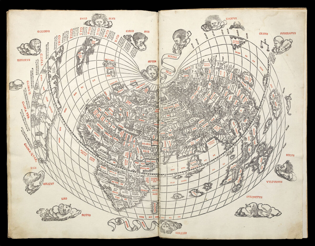 PTOLEMAEUS, Claudius and Bernardus SYLVANUS Liber geographiae