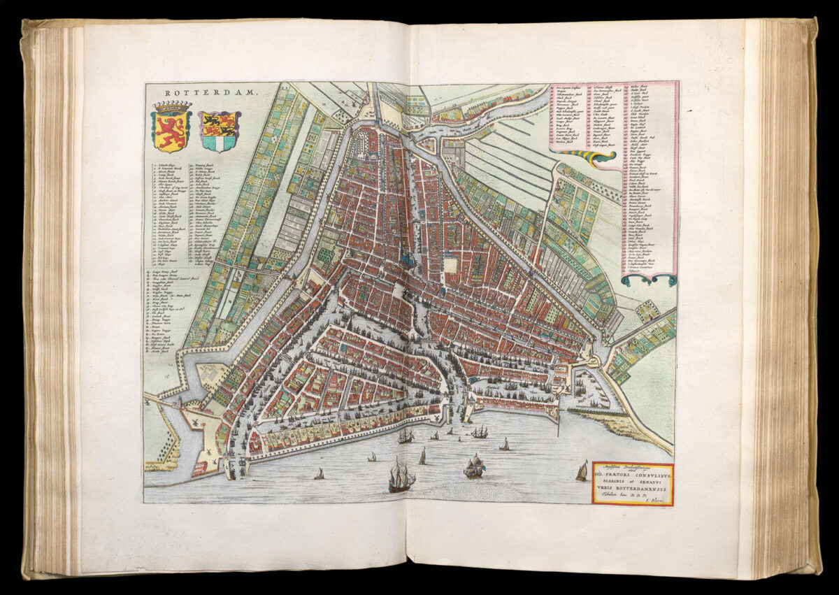 BLAEU, Willem and Johannes Tooneel der staden van de Vereenighde Nederlanden's konings Nederlanden.