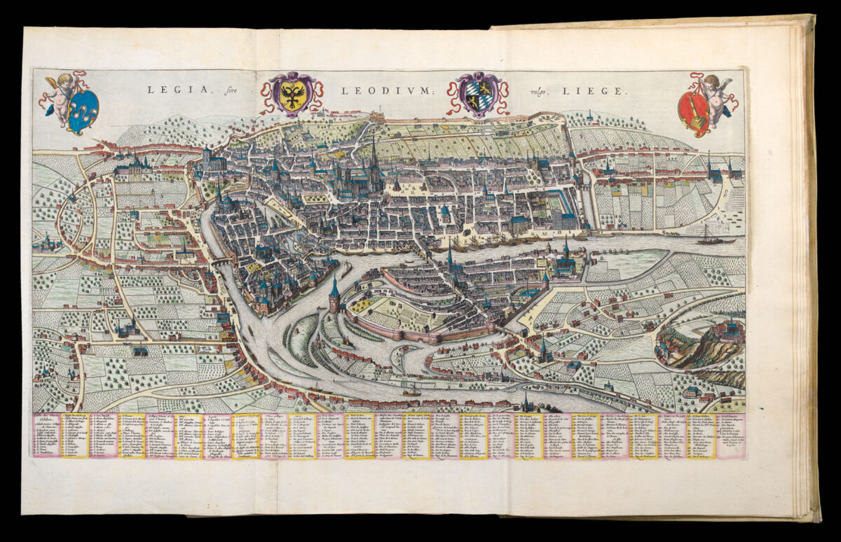 BLAEU, Willem and Johannes Tooneel der staden van de Vereenighde Nederlanden's konings Nederlanden.