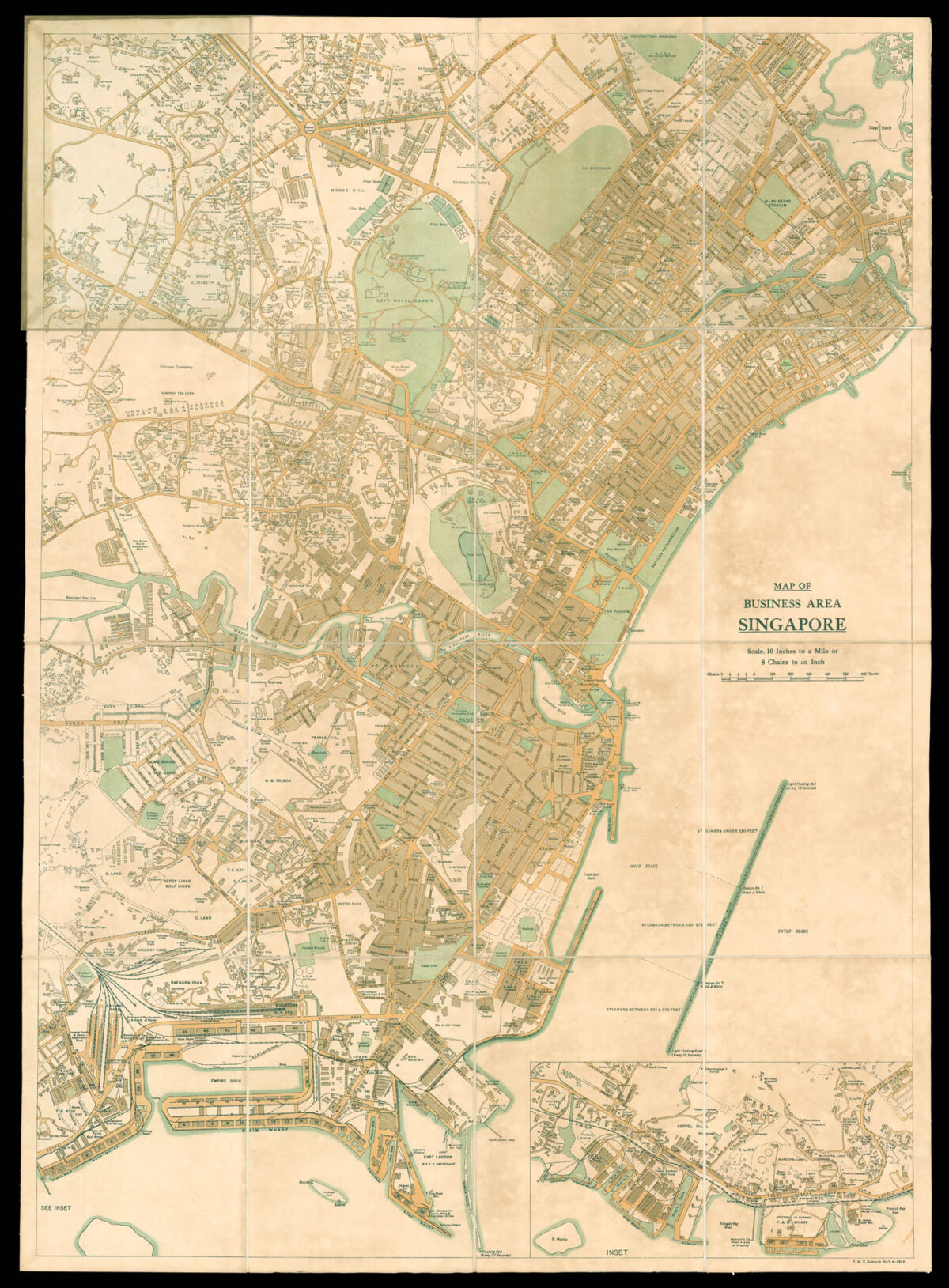 FMS Survey Map of Business Area Singapore