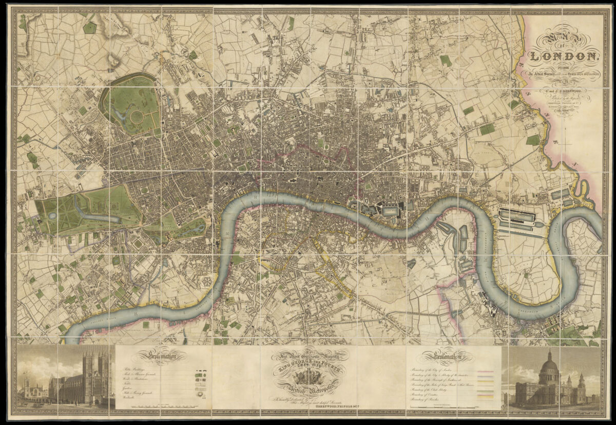 GREENWOOD, Christopher [Collection of Greenwood's Large Scale County Maps].