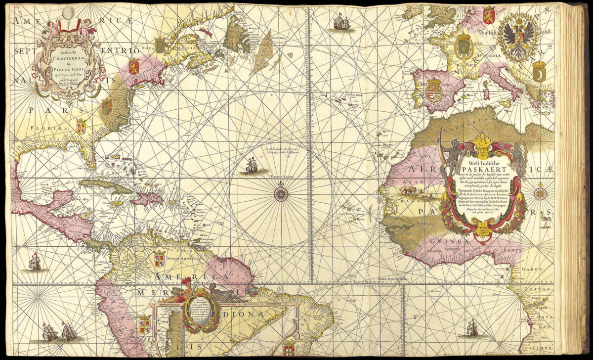 KEULEN, Gerard van De Groote Nieuwe Vermeerderde Zee-Atlas ofte Water-Waerld.