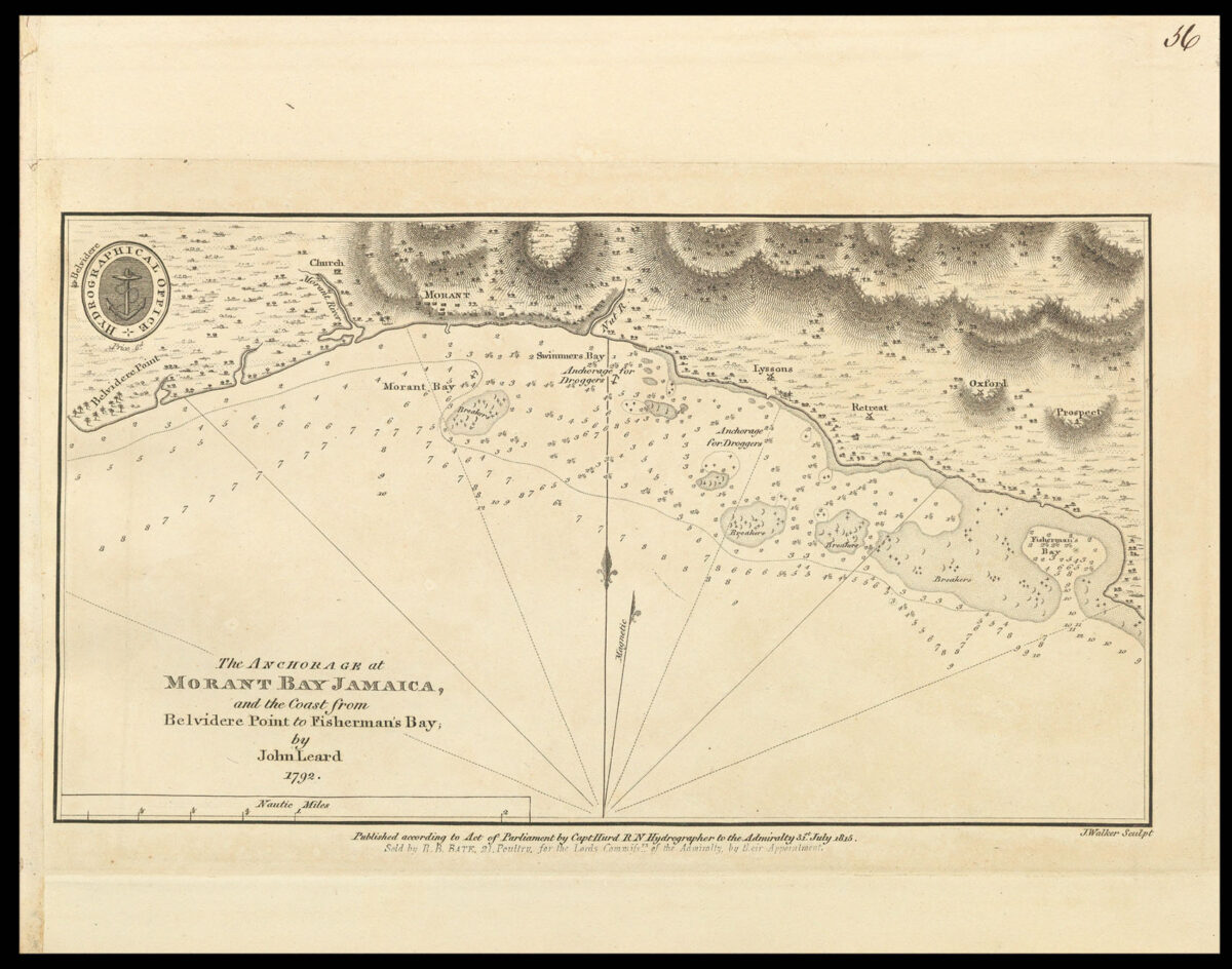 [Various authors] [Admiralty charts of Jamaica]