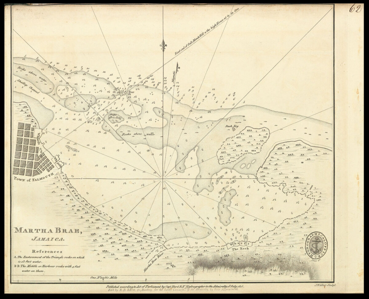 [Various authors] [Admiralty charts of Jamaica]