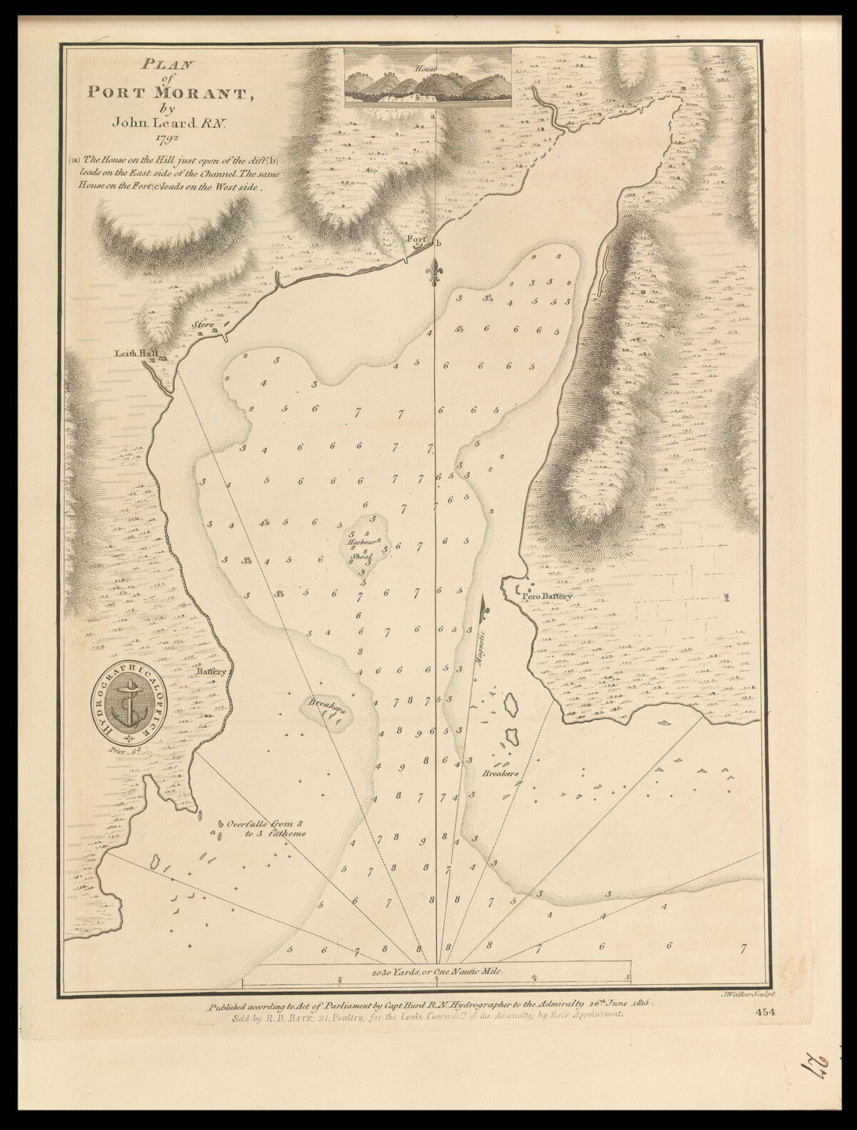 [Various authors] [Admiralty charts of Jamaica]