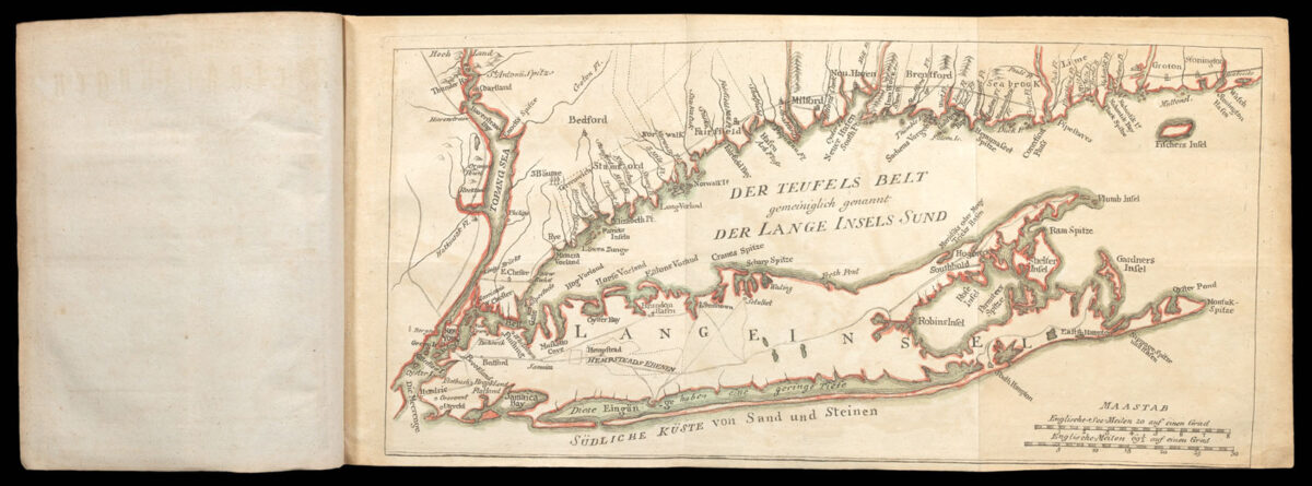 MÜLLER, Johann Carl Geographische Belustigungen zur Erläuterung der neuesten Weltgeschichte... Colonien in Nord-Amerika, nebst eien Plane von Boston [and]