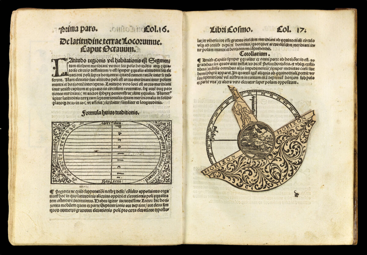 APIANUS, Petrus Cosmographicus liber.