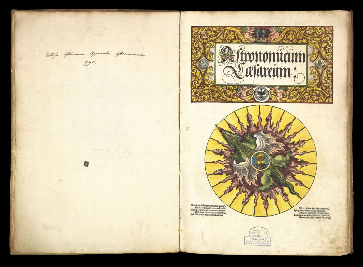 APIANUS, Petrus Astronomicum Caesareum.