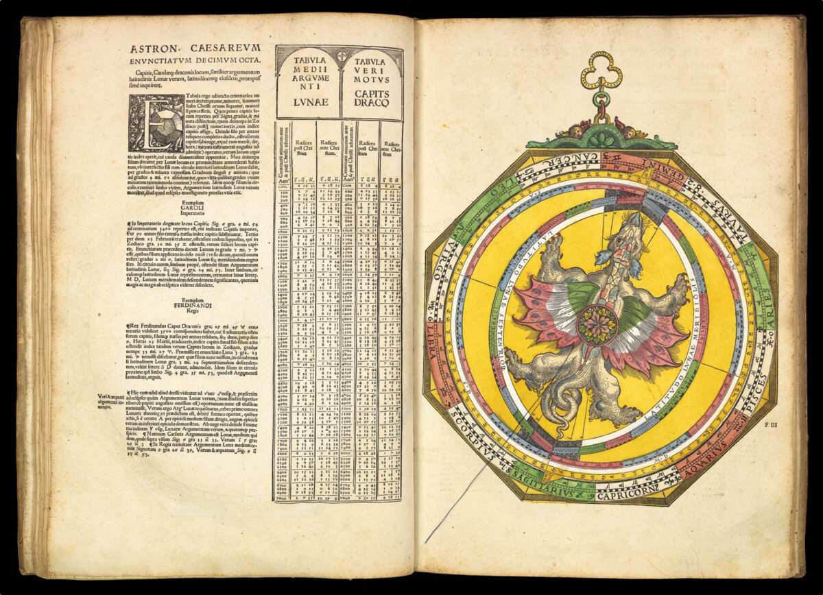 APIANUS, Petrus Astronomicum Caesareum.