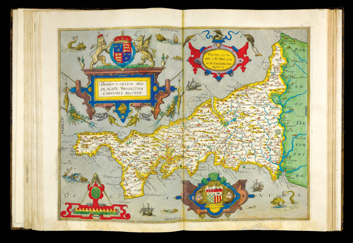 [SAXTON, Christopher] [An Atlas of England and Wales].