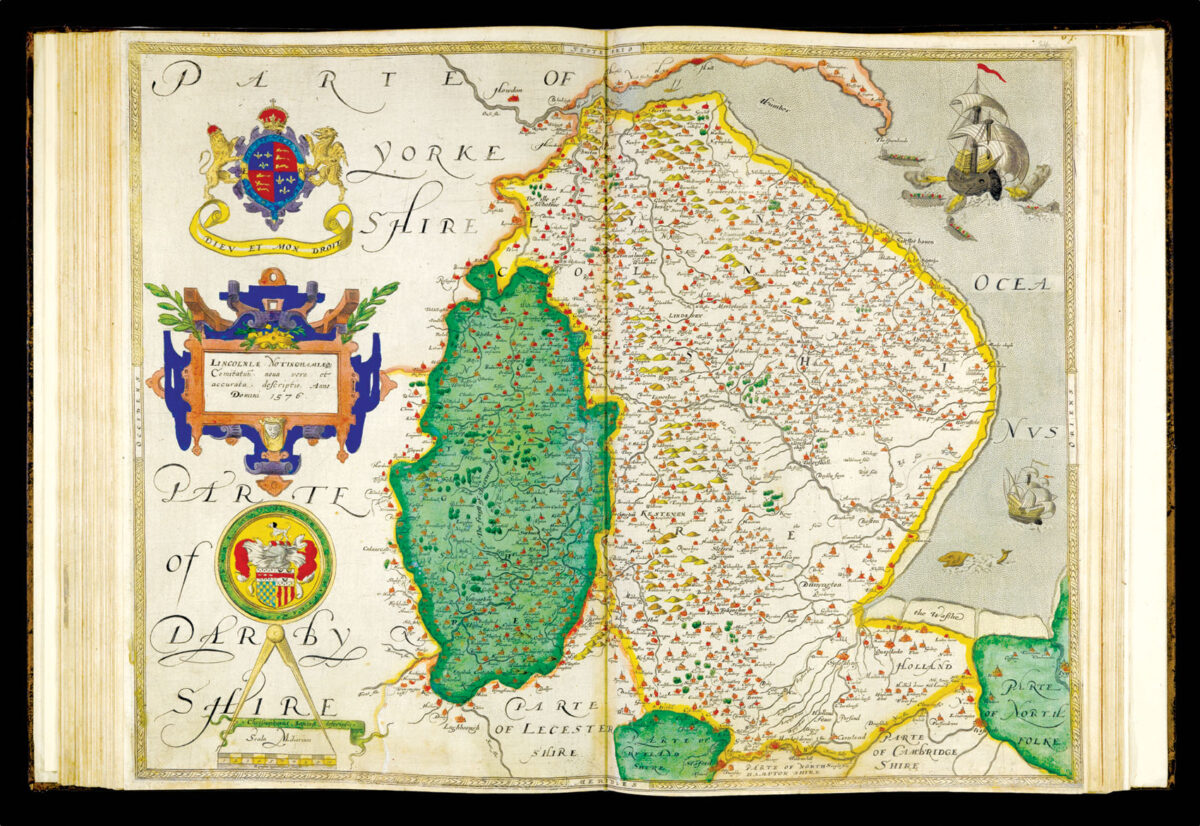 [SAXTON, Christopher] [An Atlas of England and Wales].
