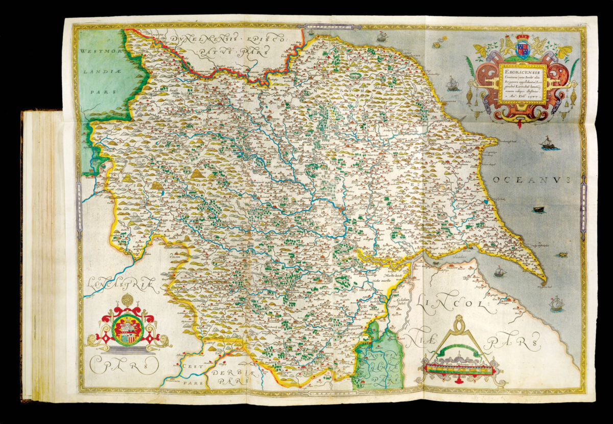[SAXTON, Christopher] [An Atlas of England and Wales].