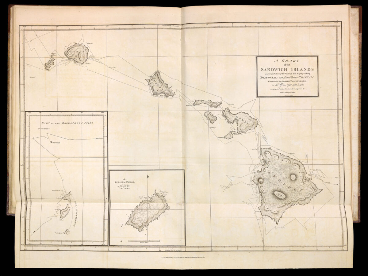 VANCOUVER, Captain George A Voyage of Discovery to the North Pacific Ocean, and Round the World;