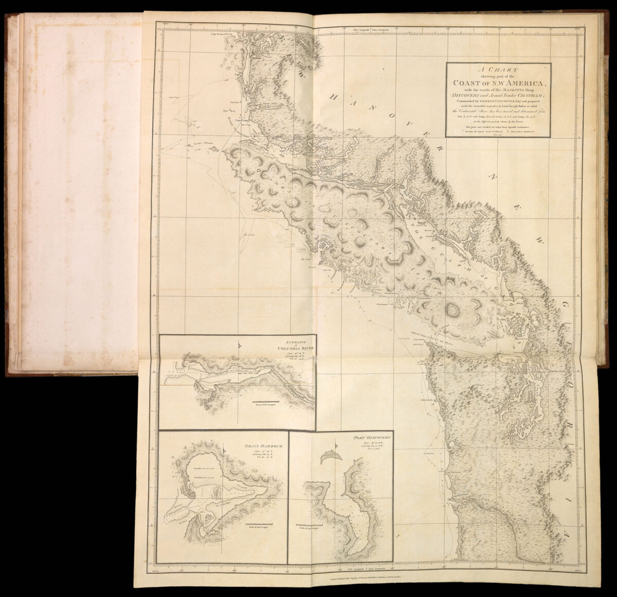 VANCOUVER, Captain George A Voyage of Discovery to the North Pacific Ocean, and Round the World;