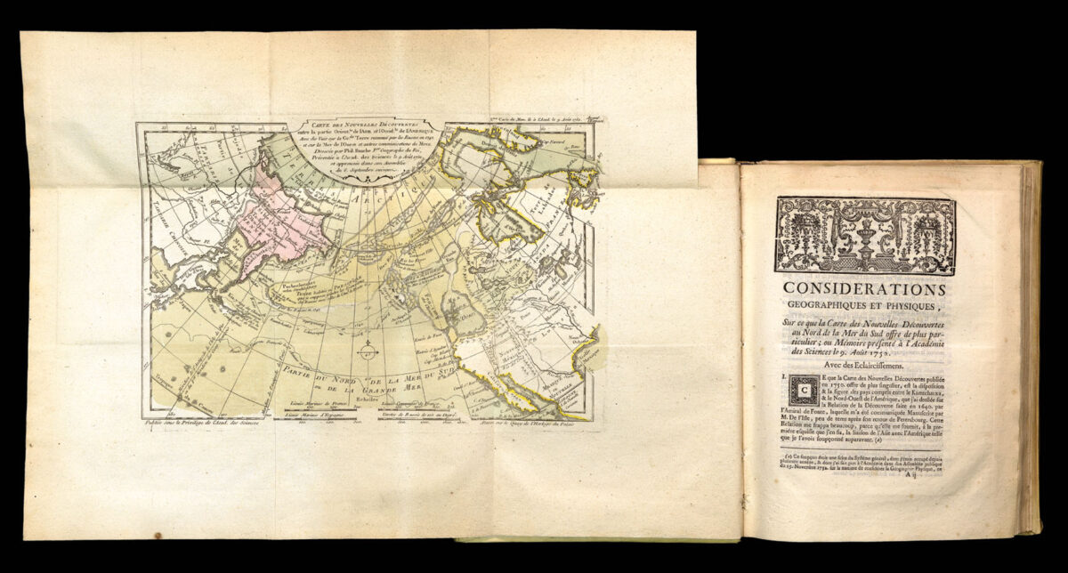 DELISLE, Joseph-Nicolas and Philippe BUACHE Exposé des découvertes au nord de la Grande Mer;