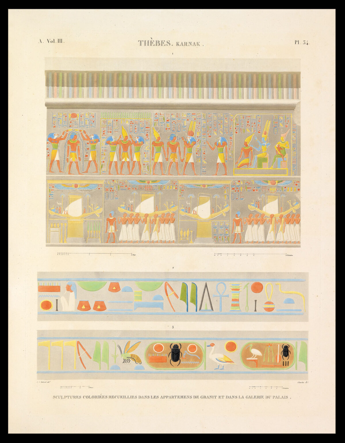 Commission des sciences et arts d'Egypte Description de l'Égypte ou Recueil des observations et des recherches qui ont été faites en Égypte pendant l'expédition de l'armée française.