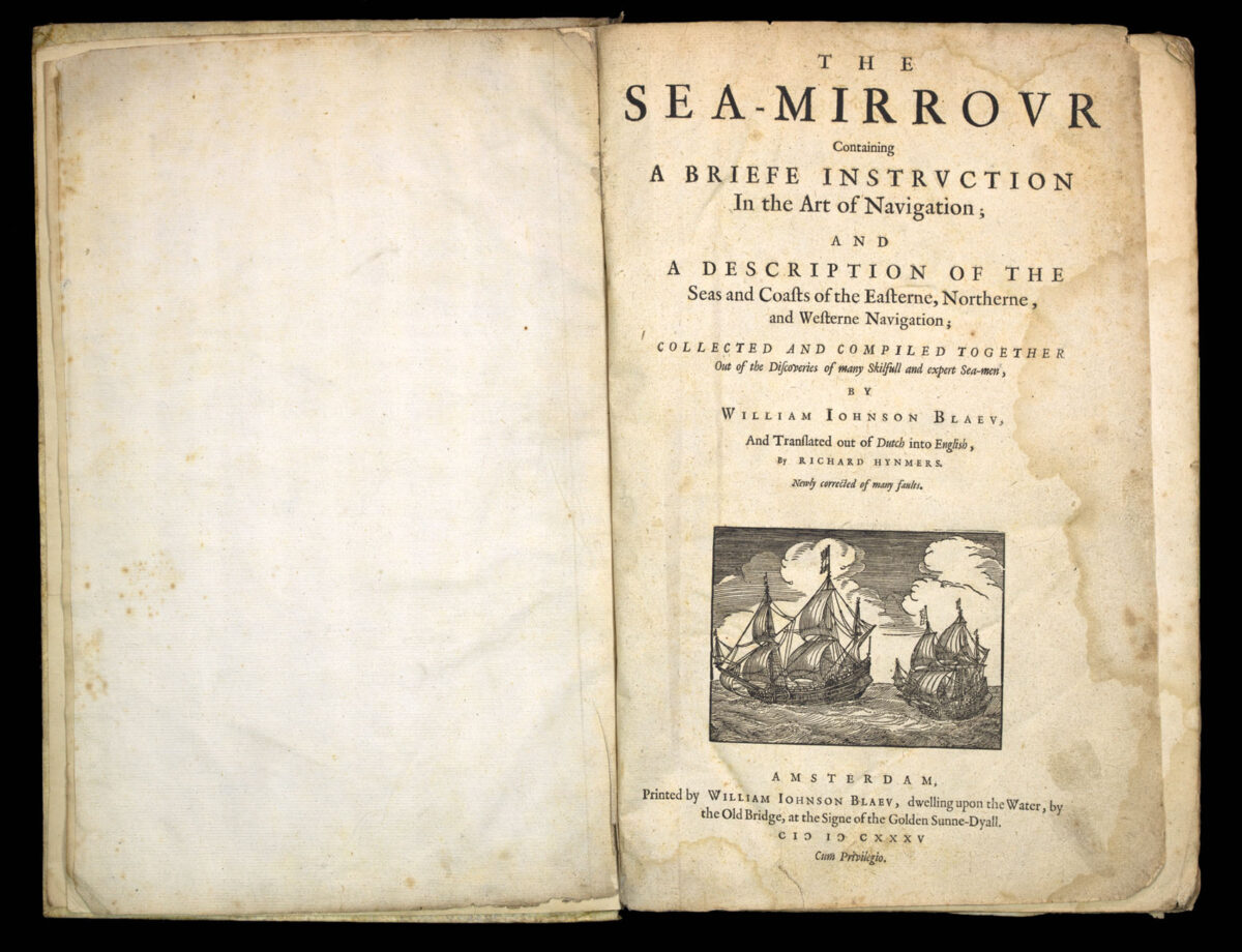 BLAEU, Willem Janszoon Sea Mirrour