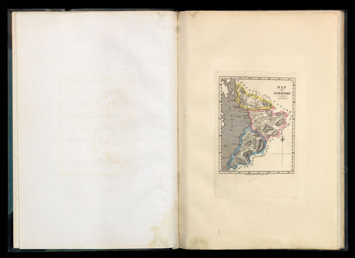 AITKEN, Robert A new parish atlas of Ayrshire.