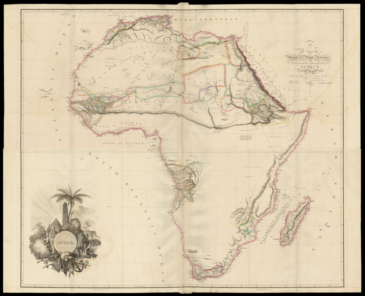 ARROWSMITH, Aaron [World and four Continents]