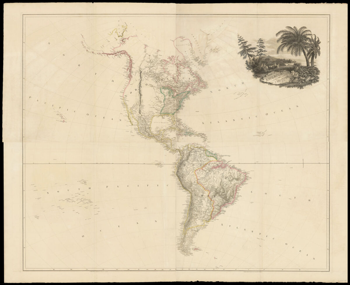 ARROWSMITH, Aaron [World and four Continents]