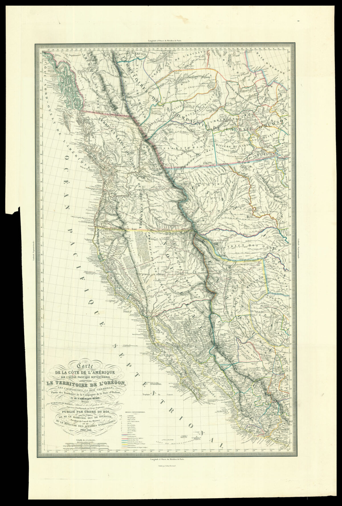 DUFLOT DE MOFRAS, Eugene Exploration du Terretoire de l'Oregon