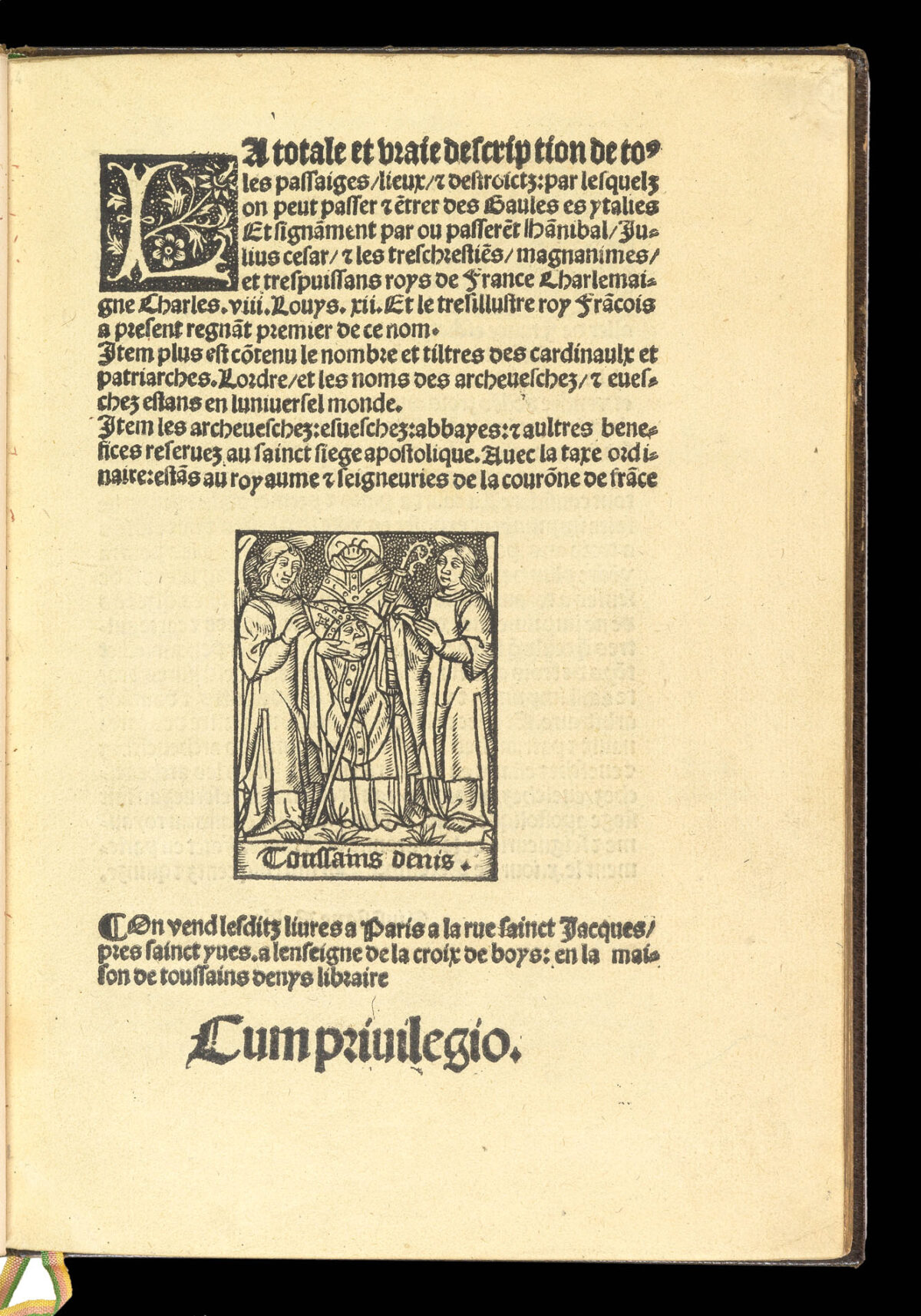 SIGNOT, Jacques La Carte d'Italie