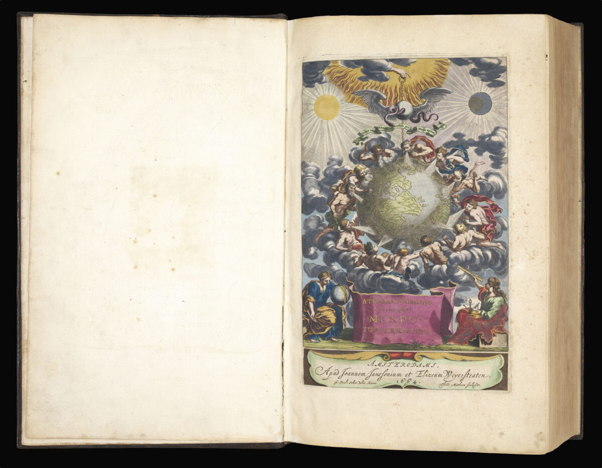 KIRCHER, Athanasius. Mundus Subterraneus.