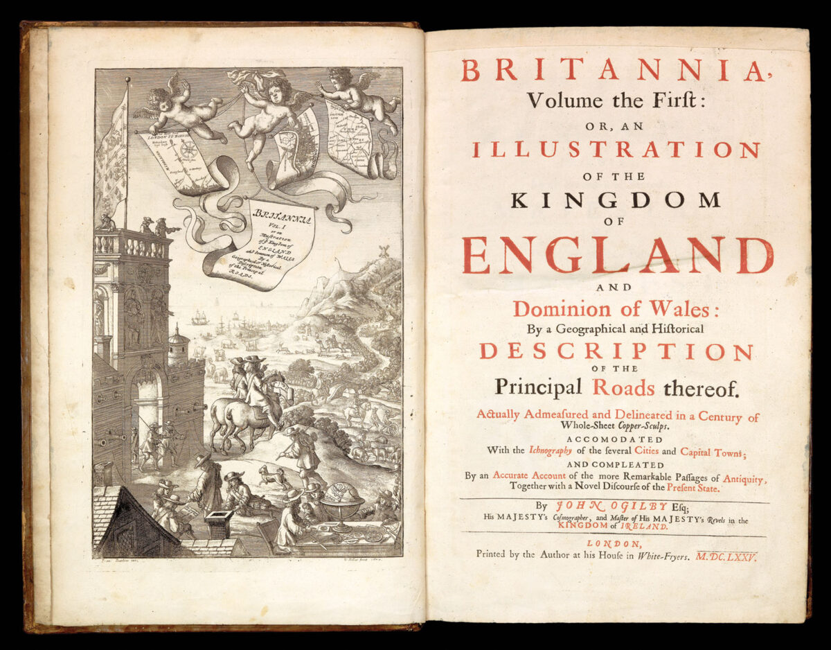 OGILBY, John Britannia,