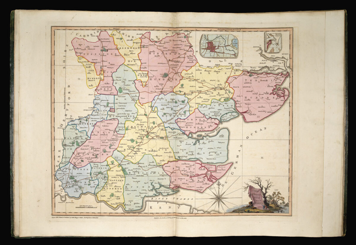 CHAPMAN, John & ANDRE, Peter A Map of the County of Essex