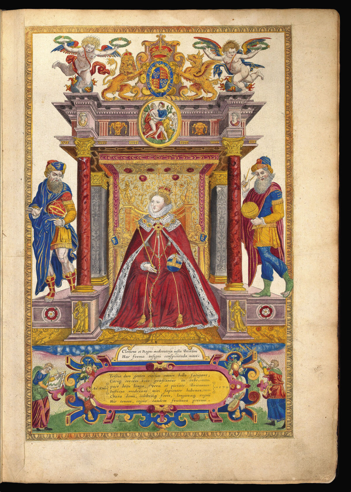 SAXTON, Christopher An Atlas of England and Wales.