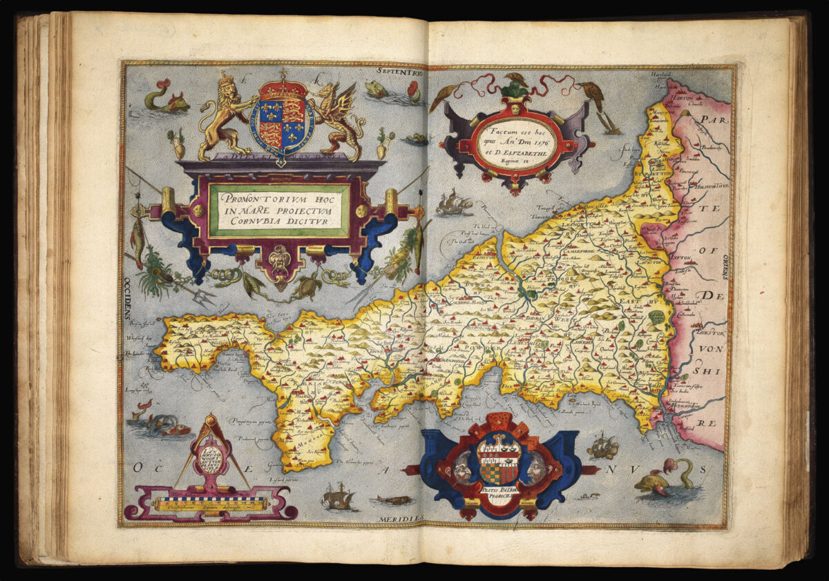 SAXTON, Christopher An Atlas of England and Wales.