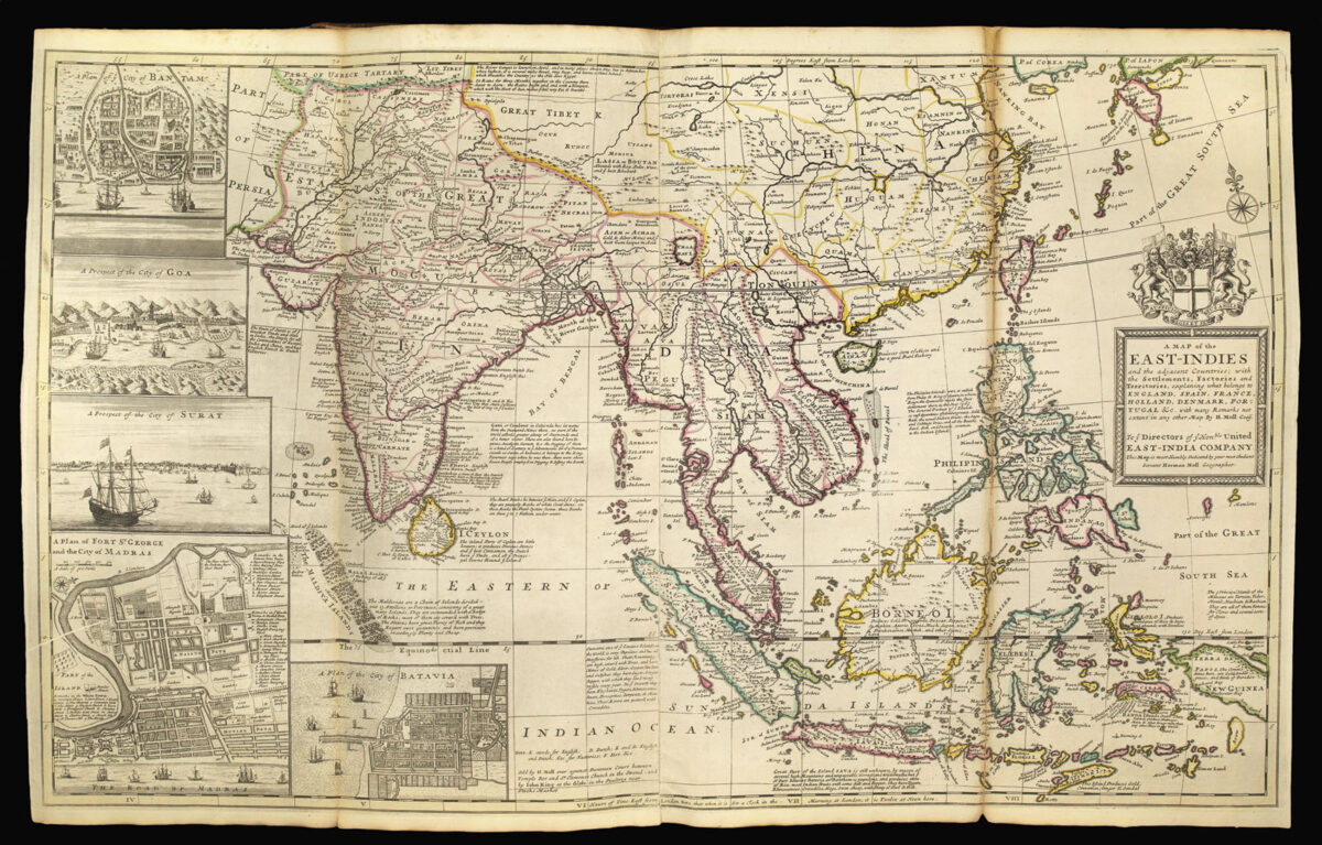MOLL, Herman The World described: or, a new and correct sett of maps.