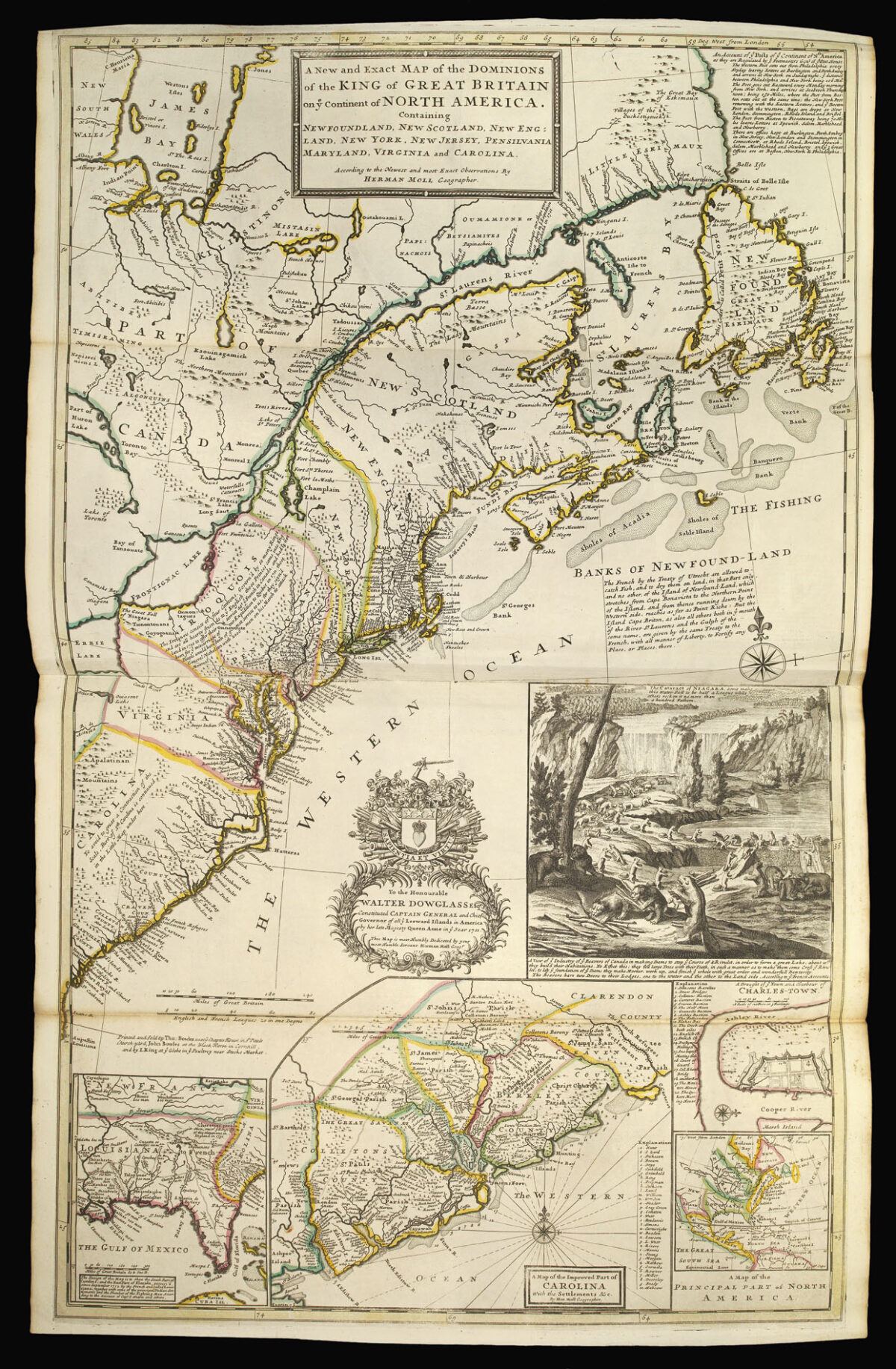 MOLL, Herman The World described: or, a new and correct sett of maps.